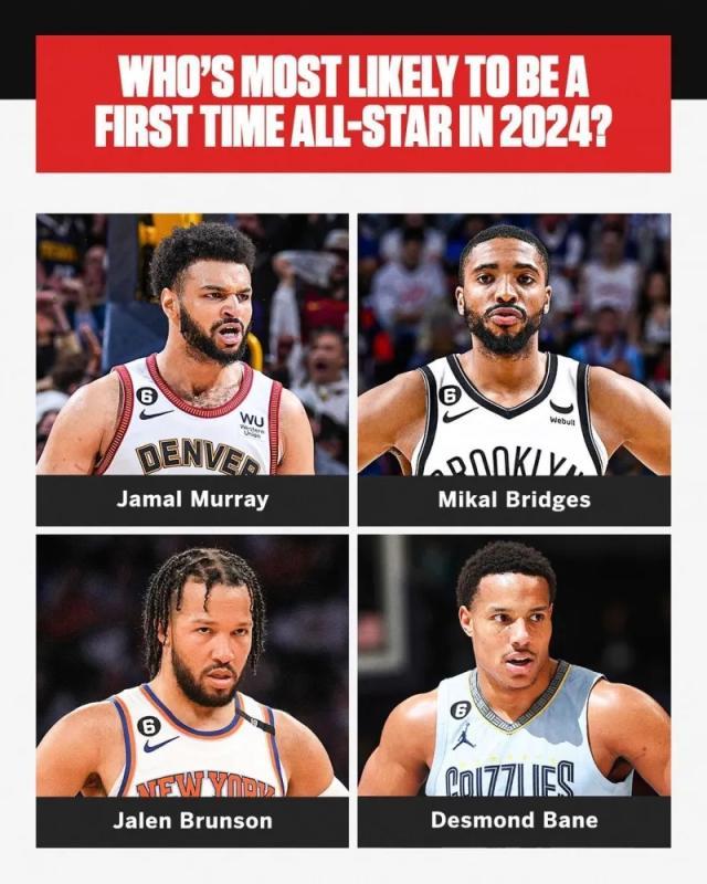 v体育app-【观察】新赛季谁将首次入选全明星？穆雷成最大热门